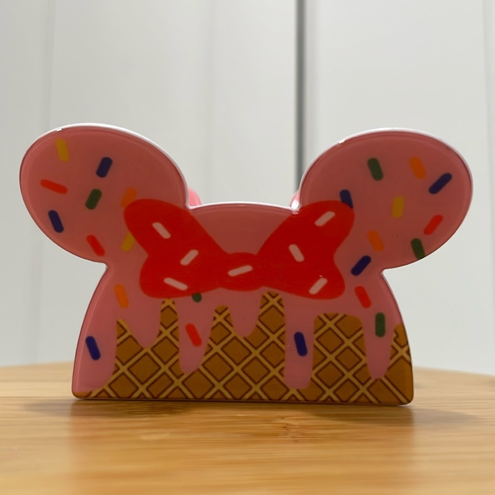 Minnie Ice Cream Hair Claw Clip New With Tag